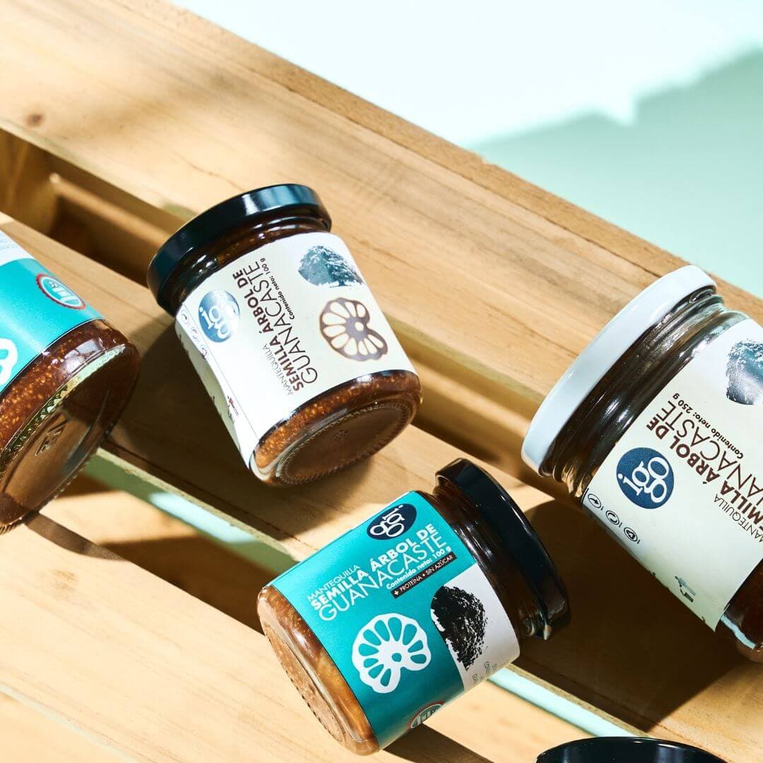 Mantequillas de semilla de Guanacaste - IGO Productos