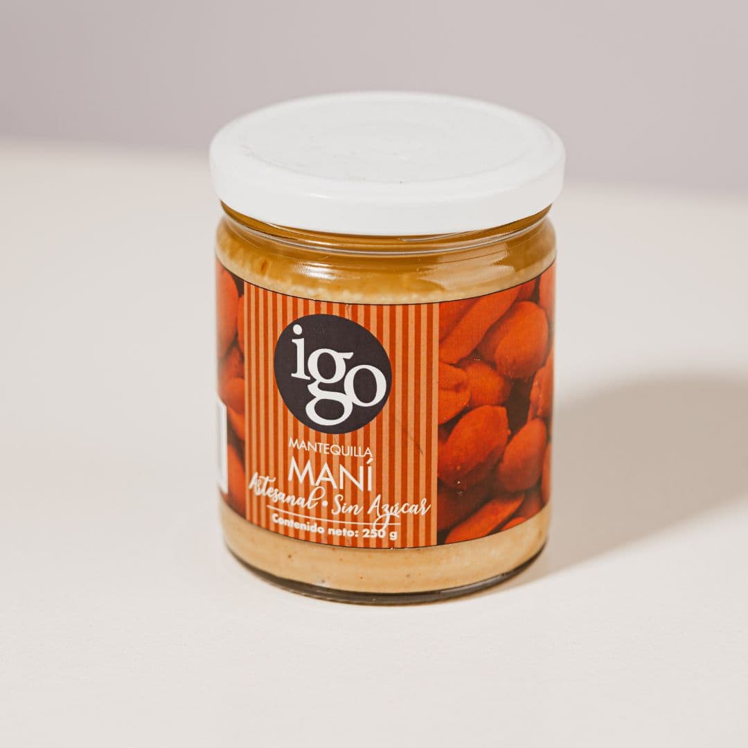 Mantequilla de Maní IGO Productos Secundaria