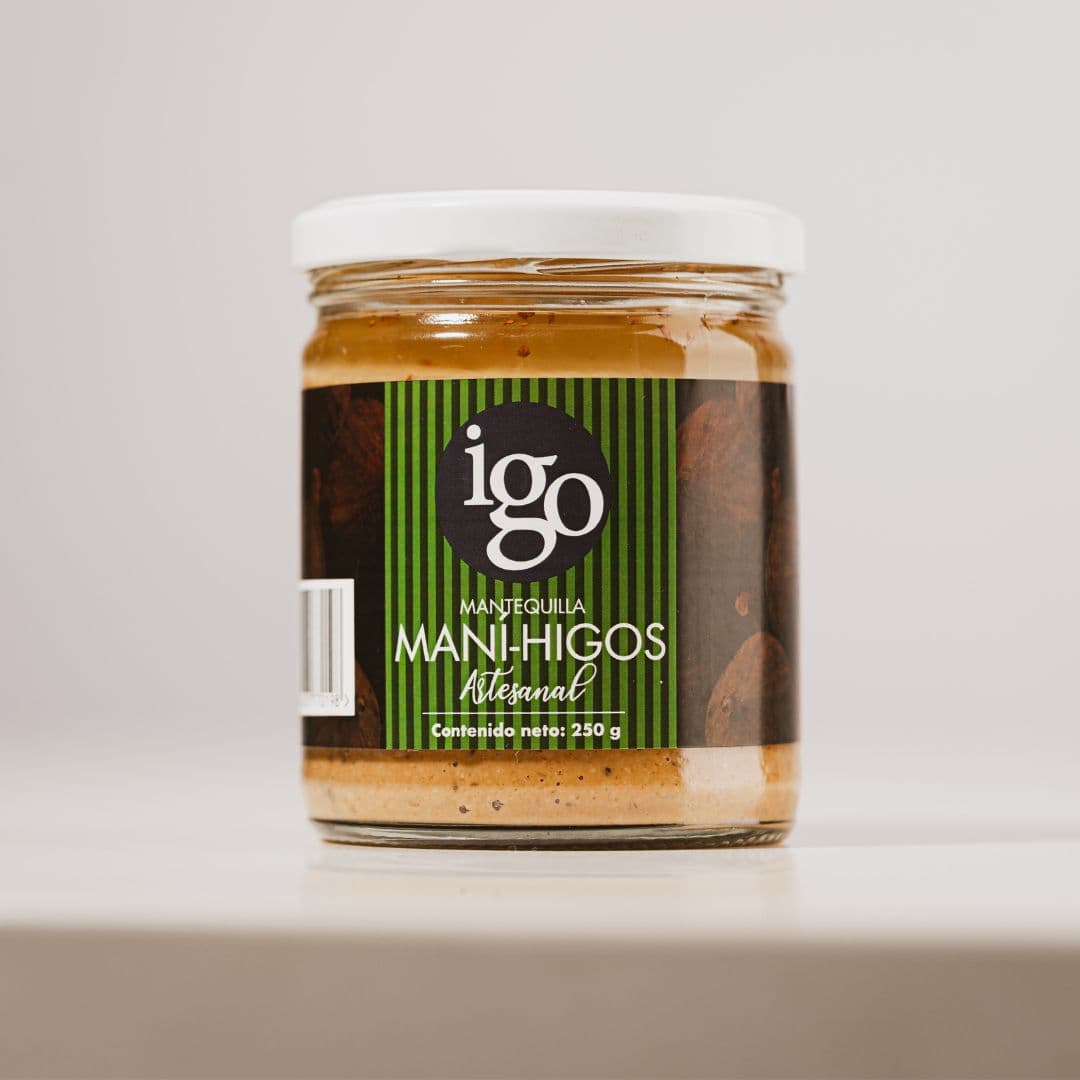 Mantequilla de Maní Higos IGO Tercearia