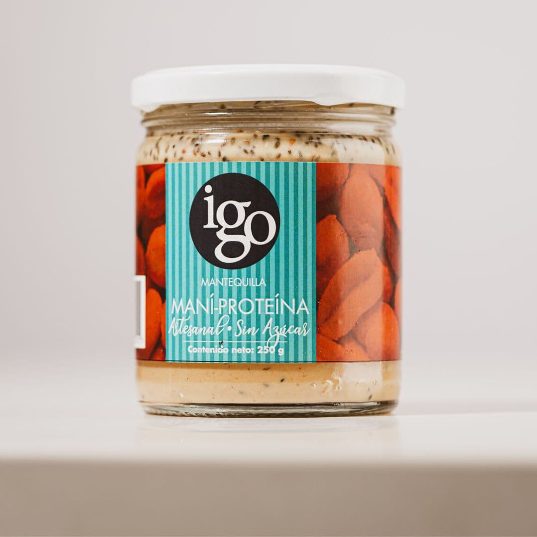 Mantequilla de Maní Proteína IGO Terciaria