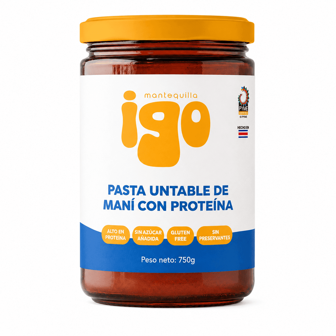 IGO Productos Mantequilla de Maní-Proteína